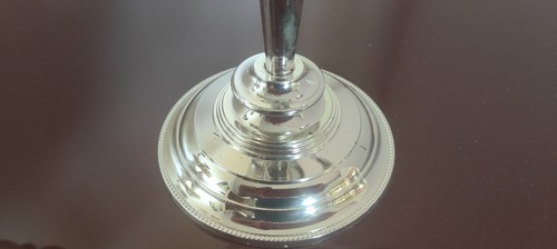 Paire chandeliers métal - ,