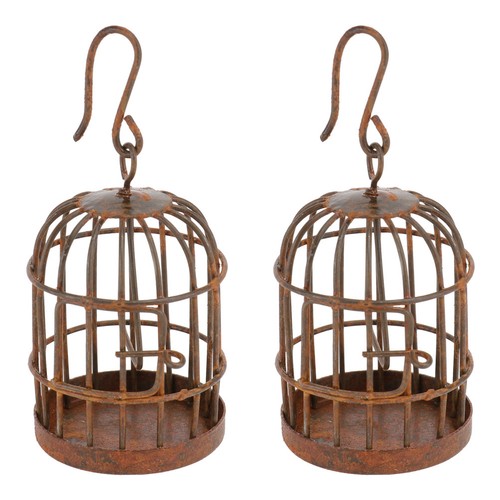 2pcs miniature bird cage - 2pcs,