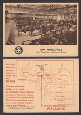 Old Belgium Advertising Postcard – Spa Monopole