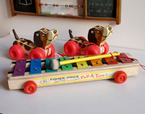 Fisher price xylophone vintage - xylophone,