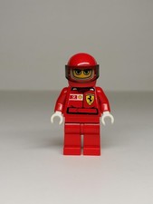 LEGO Racers Ferrari rac024as - F1 Ferrari Driver Minifigurine Figurine 2004-2006