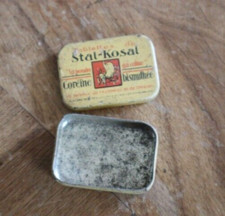 ancienne petite boite de medicament pharmacie STAT KOSAL COREINE BISMUTHEE 3.3cm