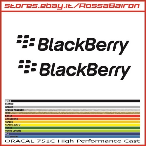 Kit adhésifs blackberry - 2,