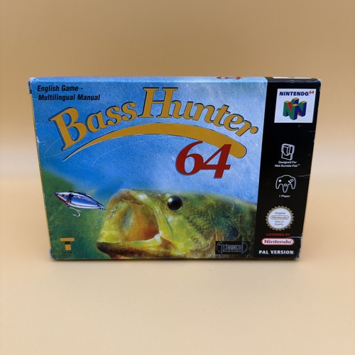 Bass hunter nintendo n64 - bass, 64