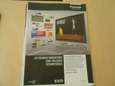 Publicité 2009 Advertising  Panasonic Ecrans Plasma NeoPDP série V10