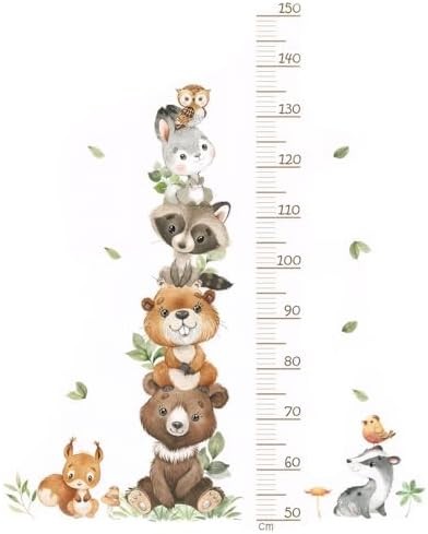 Sticker toise murale enfant - sticker,