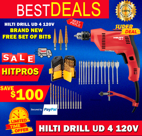 Hilti drill 120v - hilti, 120v,