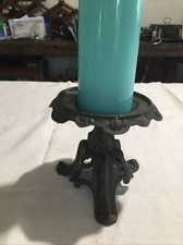 Ancien Porte Cierge Metal 