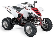 Quad Yamaha Raptor 660R blanc