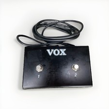 Vox VFS2 Foot Switch for AC30VR AC15VR Series Used, Minimal Wear