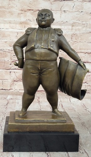 Statue métal taureau - en,