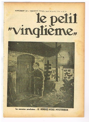 Petit vingtième xxème 1934 - petit,
