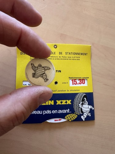 Ancien disque stationnement - ancien,
