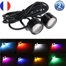 Feux de Jour Moto Stroboscope LED 12V Eagle Eye - Antibrouillard Accessoire