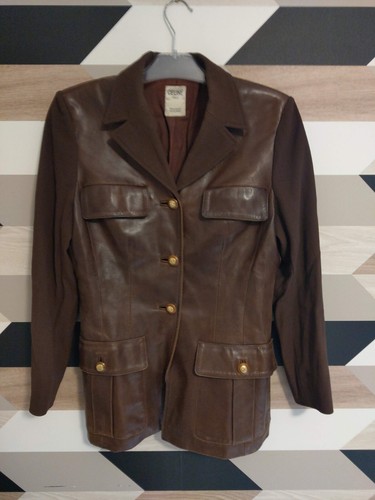 Veste cuir agneau - cuir,