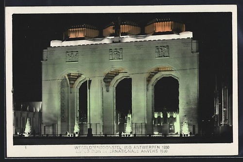 Carte postale anvers - postale,