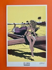 DANY EX LIBRIS SIGNE SERIGRAPHIE EQUATOR ESPACE BD NEUF