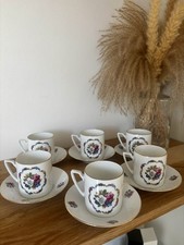 Bel Ensemble De 6 Tasses Et