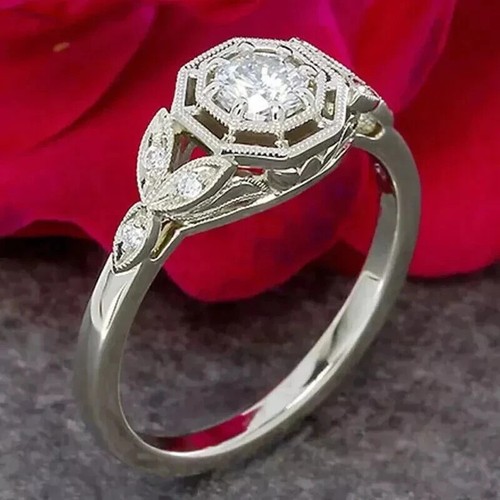 Bague fiançailles ancienne - de,