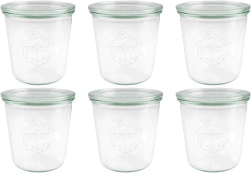 Weck lot bocaux 580ml - weck,