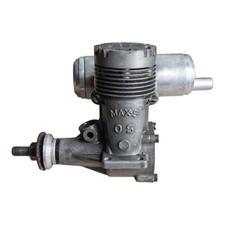 Vintage MAX-S OS 35 RC Engine RC Airplane AIRPLANE Japan MODEL 3007 with Muffler