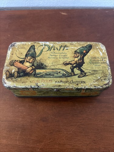 Belle boîte ancienne fer - boîte, en