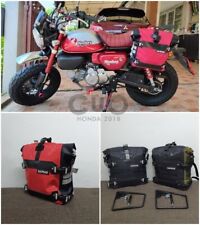 SIDE RACK + ฺBAG  FOR HONDA MONKEY 125 SUPPORT BAG LUGGAGE TRAVEL 2018 - 2025