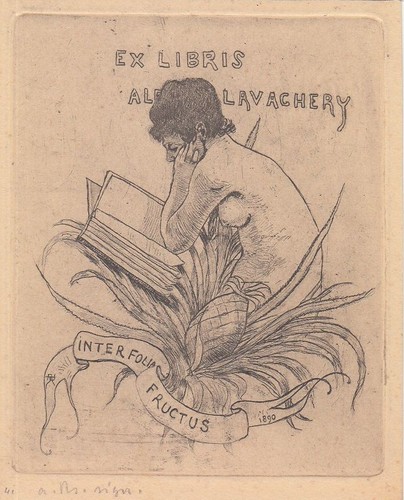 Exlibris livre art armand - livre, d'art