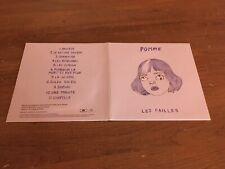 POMME - LES FAILLES - RARE PRESS/PACK + PROMO CD!!!