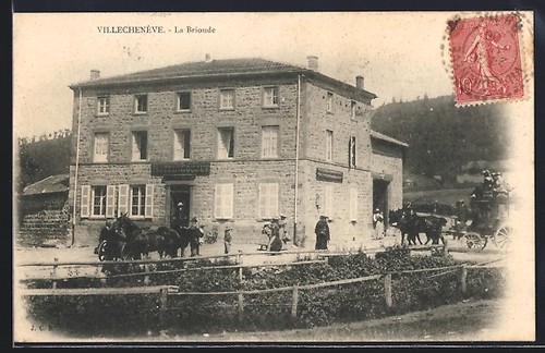 Cpa villechenève brioude - cpa, la