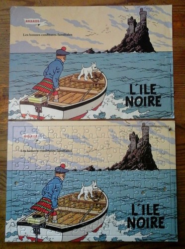 Puzzle hergé tintin - hergé,