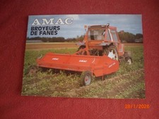 BROCHURE PUBLICITAIRE BROYEURS