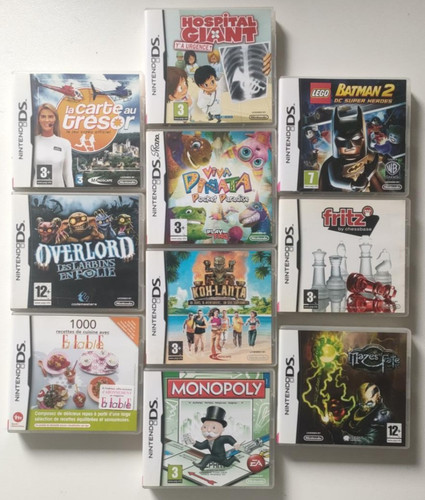 Lot jeux nintendo - lot, 10
