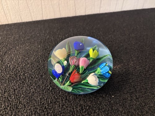 Presse papier décor bouquet