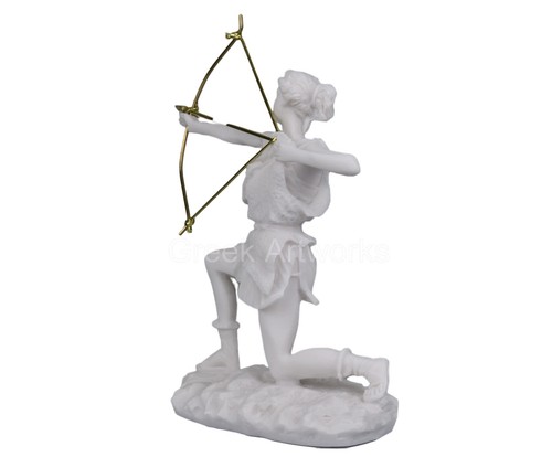 Statue arc chasse - arc, déesse