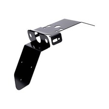 License plate holder 101 _ Octane black metal for Derbi Senda, Aprilia RX