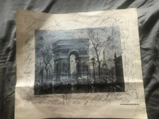 Autographes de 69 coureurs