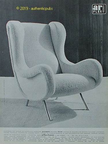 Publicite arflex fauteuil - publicite,
