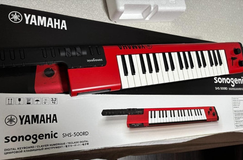 Yamaha sonogenic shs 500 - yamaha, red