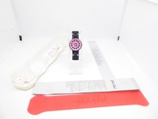 FLIK FLAK - MONTRE /WATCH - ZFCN021 - NOIR ET ROSE - TESTE OK - 100% COMPLET