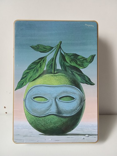 Boite métal biscuiterie - métal,