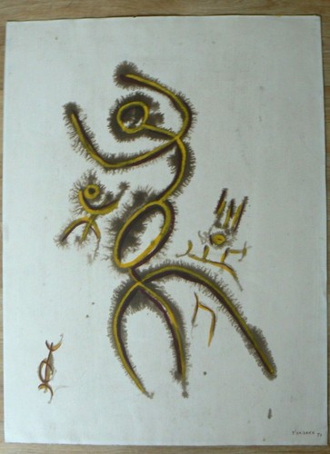 Ancienne peinture africaine