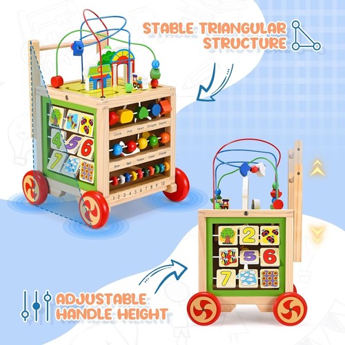 Trotteur bébé bois en 1 - en,