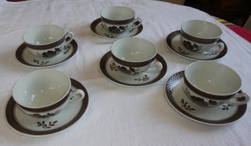 Service café tasses et - à,