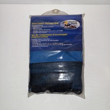 Bass Pro Shop Boat Cover Storage Bag 300D Blue Polyester 14”x17”x12”