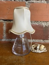 Antique Bedside Lamp Glass
