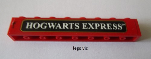 Lego 3008pb044a brick 1x8 red - 1x8,