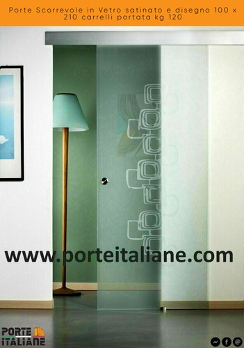 Porte coulissante verre - porte,