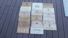 LOT 16 ESTAMPES FACADES CAISSE  VIN BORDEAUX / PAS VENTE DETAIL PRIX FERME