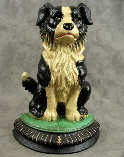 Border collie dog cast - border, iron